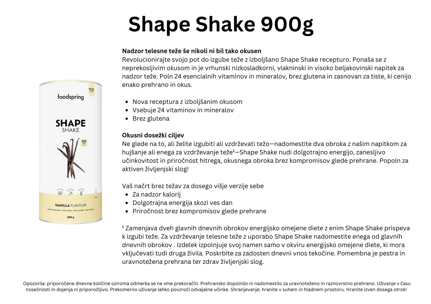 Shape Shake 900g