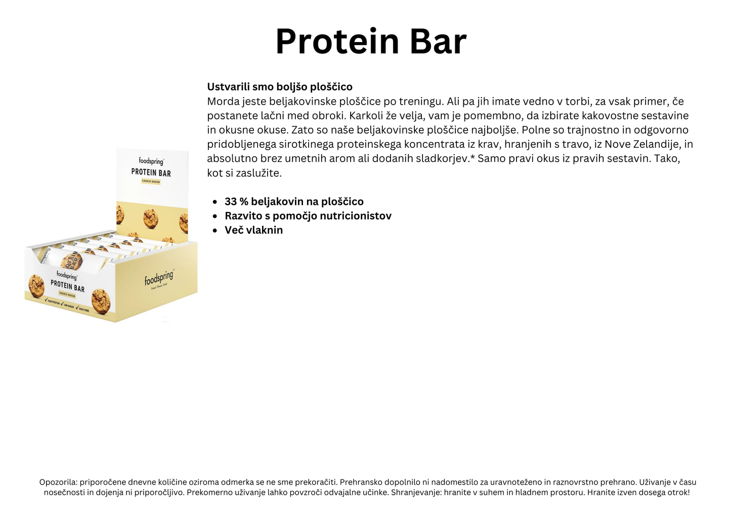 Protein Bar 60g